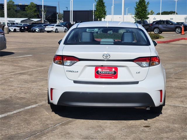 2024 Toyota Corolla LE White at Baytown Hyundai