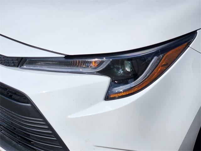 2024 Toyota Corolla LE White at Baytown Hyundai