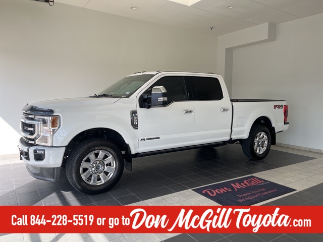 2022 Ford F-350SD Platinum White at Classic Chevrolet Galveston