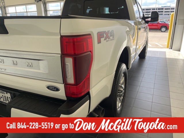 2022 Ford F-350SD Platinum White at Classic Chevrolet Galveston