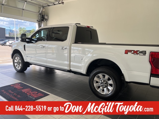 2022 Ford F-350SD Platinum White at Classic Chevrolet Galveston