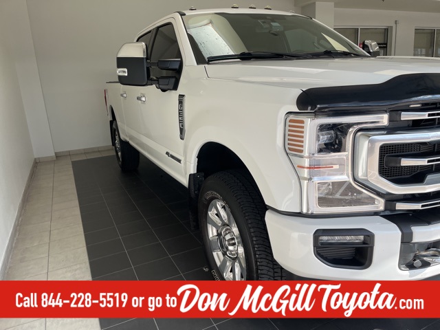 2022 Ford F-350SD Platinum White at Classic Chevrolet Galveston