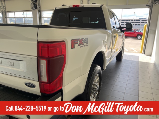 2022 Ford F-350SD Platinum White at Classic Chevrolet Galveston