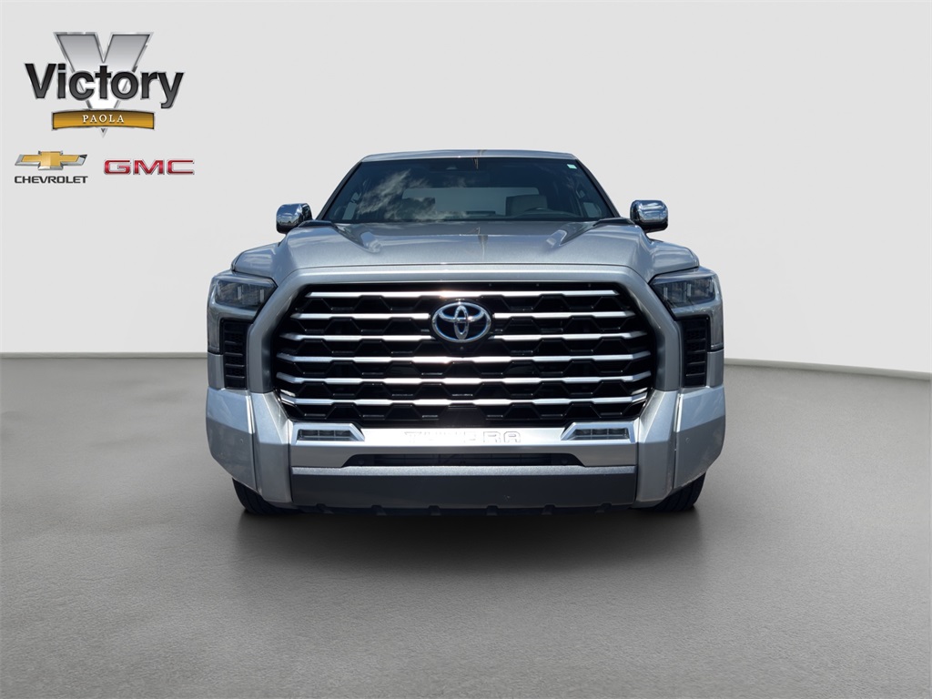 Used 2022 Toyota Tundra Hybrid Capstone with VIN 5TFVC5DB8NX005483 for sale in Kansas City
