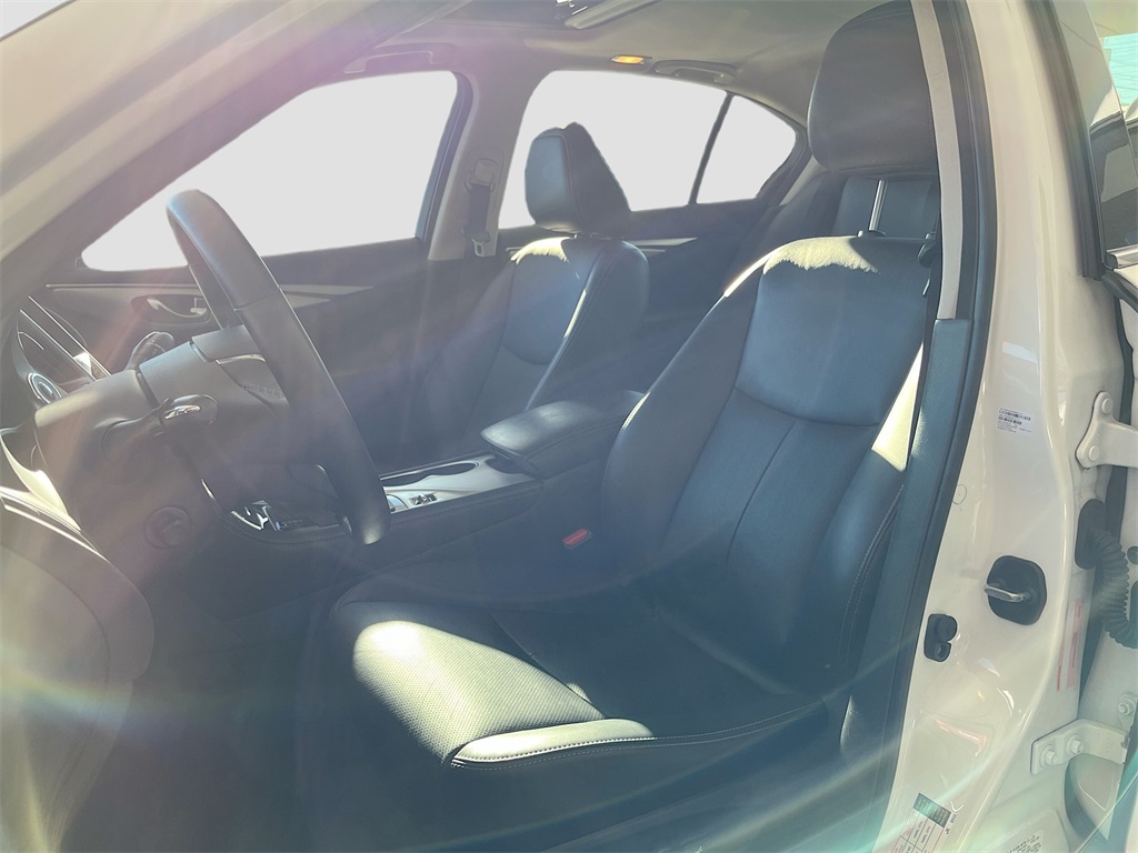 2023 INFINITI Q50 LUXE White at AutoSavvy Houston Southwest