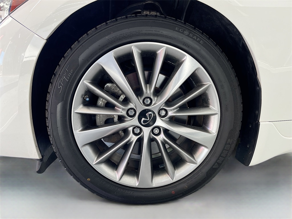 2023 INFINITI Q50 LUXE White at AutoSavvy Houston Southwest