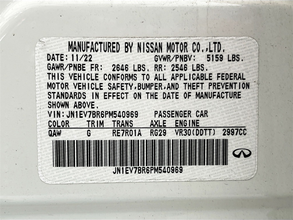 2023 INFINITI Q50 LUXE White at AutoSavvy Houston Southwest