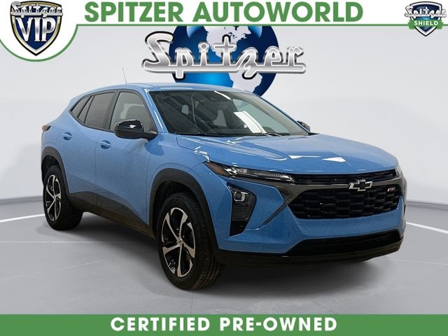 Fountain Blue 2024 Chevrolet Trax SUV / Crossover Front-Wheel Drive 6-Speed Automatic
