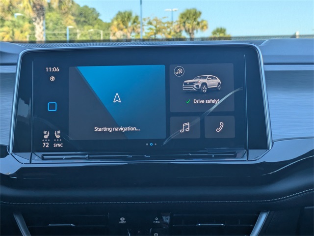 2026 Volkswagen Atlas Cross Sport 2.0T SE Black at Stokes Volkswagen