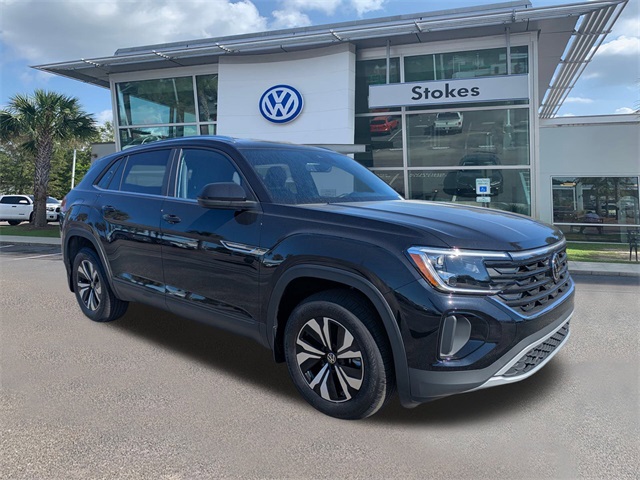 2026 Volkswagen Atlas Cross Sport 2.0T SE Black at Stokes Volkswagen