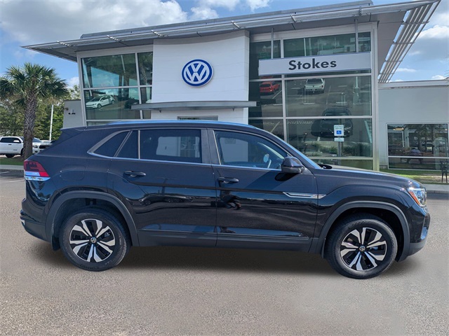 2026 Volkswagen Atlas Cross Sport 2.0T SE Black at Stokes Volkswagen