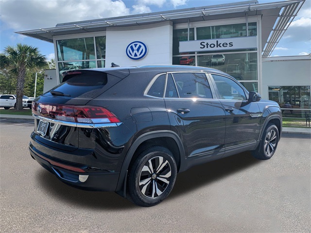 2026 Volkswagen Atlas Cross Sport 2.0T SE Black at Stokes Volkswagen