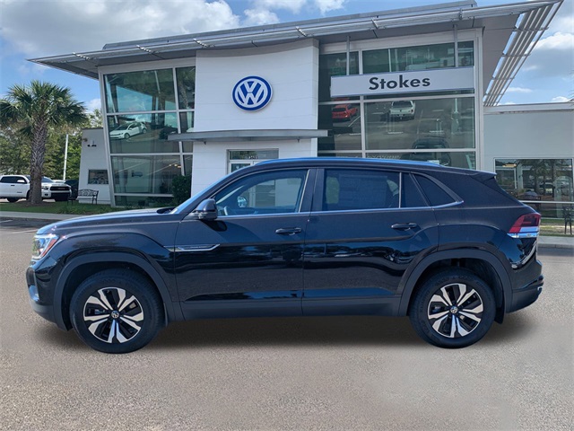 2026 Volkswagen Atlas Cross Sport 2.0T SE Black at Stokes Volkswagen