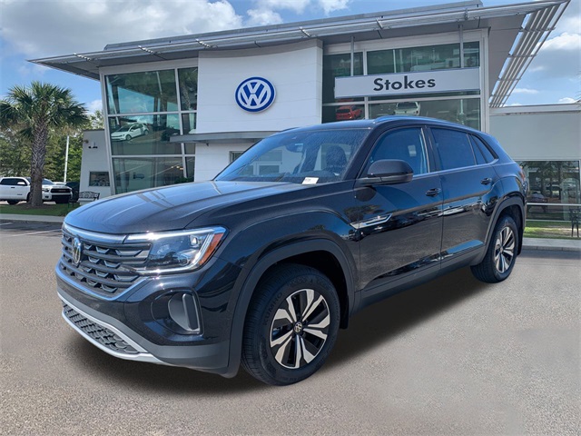 2026 Volkswagen Atlas Cross Sport 2.0T SE Black at Stokes Volkswagen