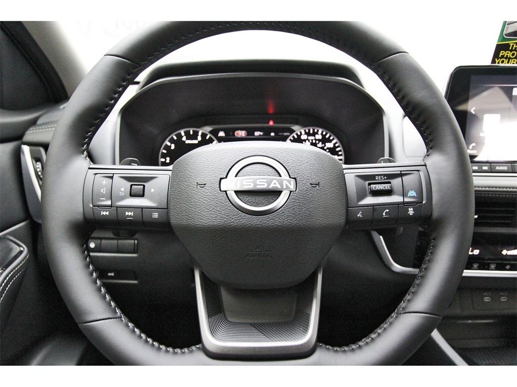 2026 Nissan Rogue SV White at Central Houston Nissan