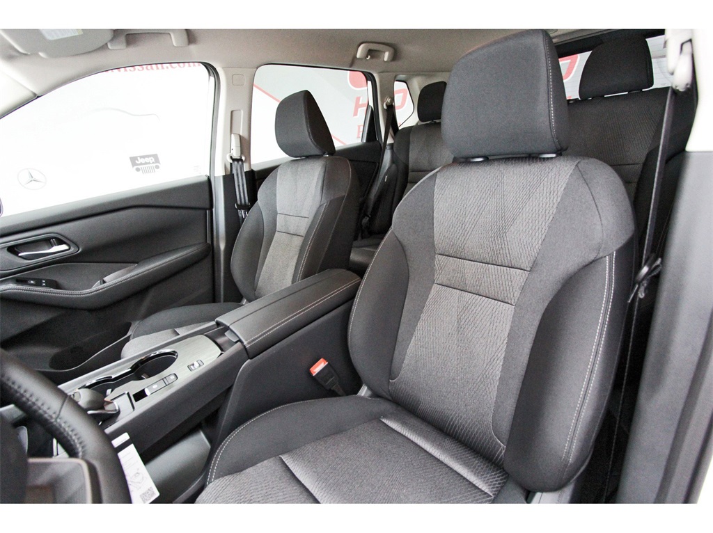 2026 Nissan Rogue SV White at Central Houston Nissan