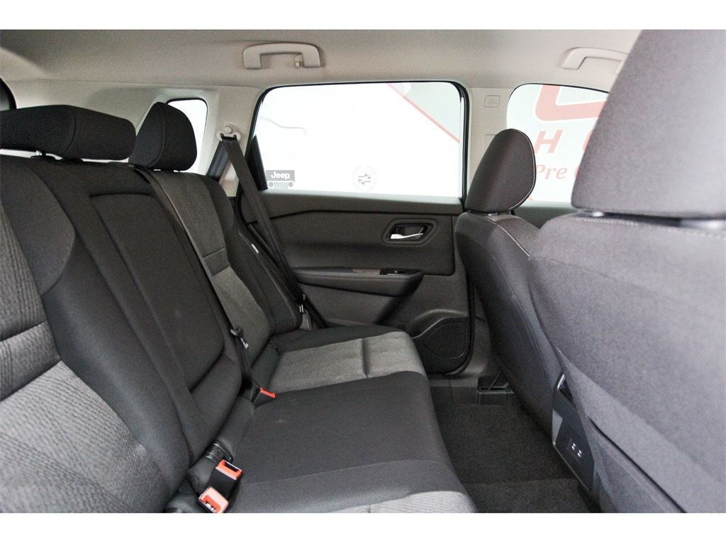 2026 Nissan Rogue SV White at Central Houston Nissan