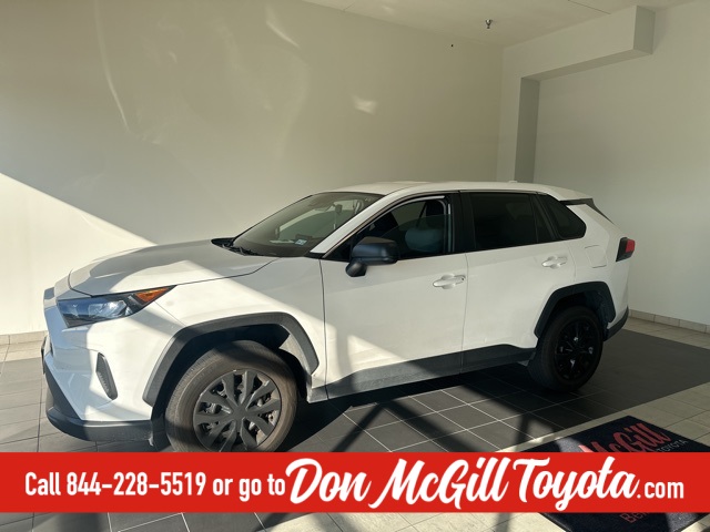 2022 Toyota RAV4 LE White at Don McGill Toyota
