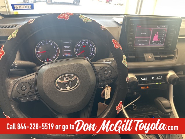 2022 Toyota RAV4 LE White at Don McGill Toyota