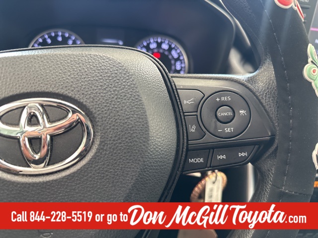 2022 Toyota RAV4 LE White at Don McGill Toyota
