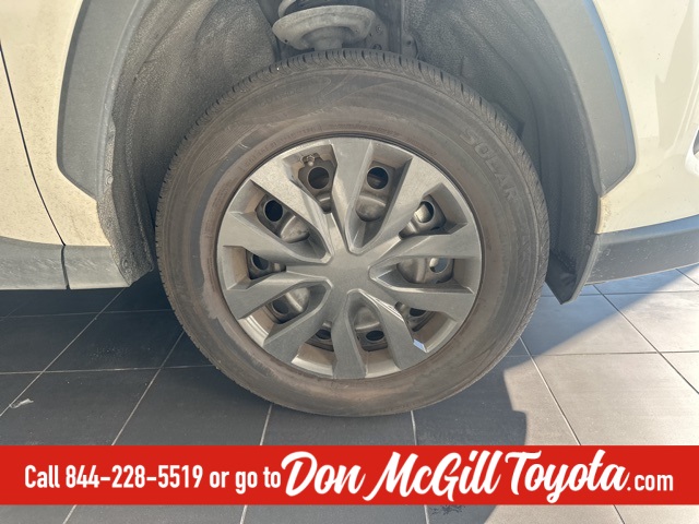 2022 Toyota RAV4 LE White at Don McGill Toyota