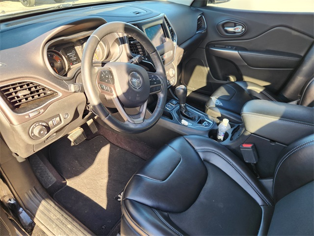 2019 Jeep Cherokee Latitude Plus Black at Bayway Cadillac of The Woodlands