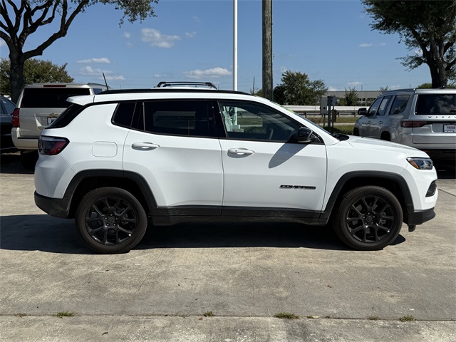 2025 Jeep Compass Latitude White at Texan Dodge Chrysler Jeep Ram
