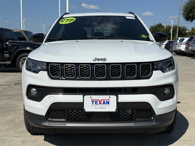 2025 Jeep Compass Latitude White at Texan Dodge Chrysler Jeep Ram