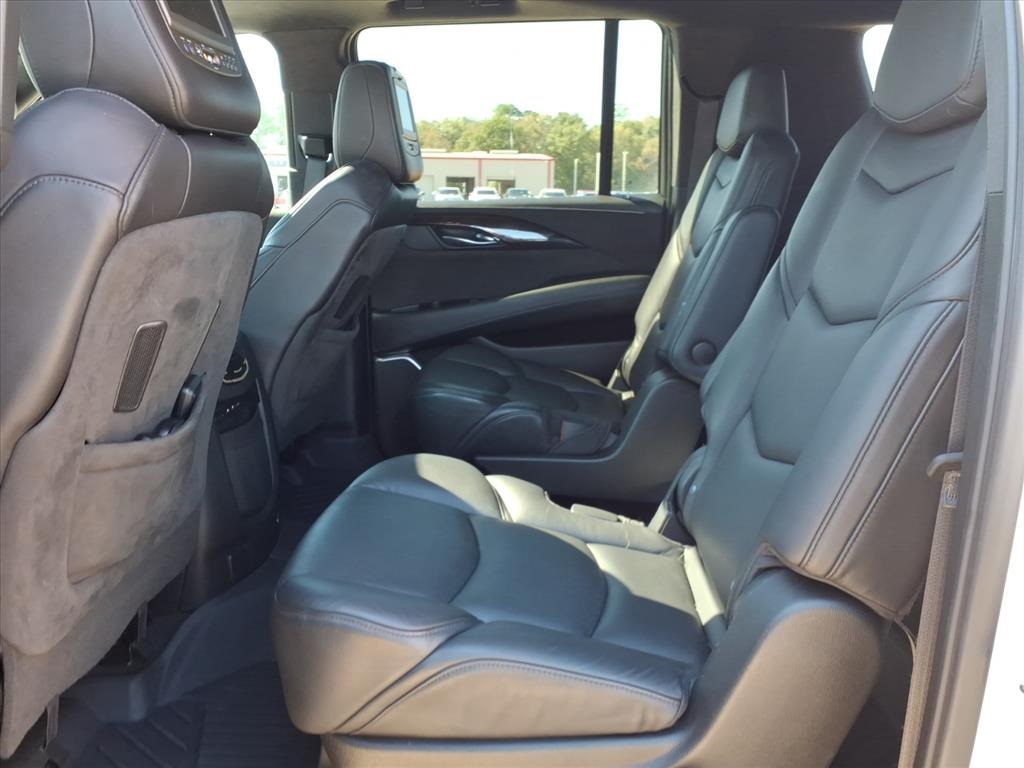 2019 Cadillac Escalade ESV Platinum Edition White at Tom Peacock Cadillac