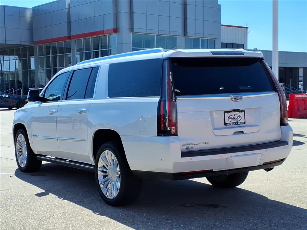 2019 Cadillac Escalade ESV Platinum Edition White at Tom Peacock Cadillac