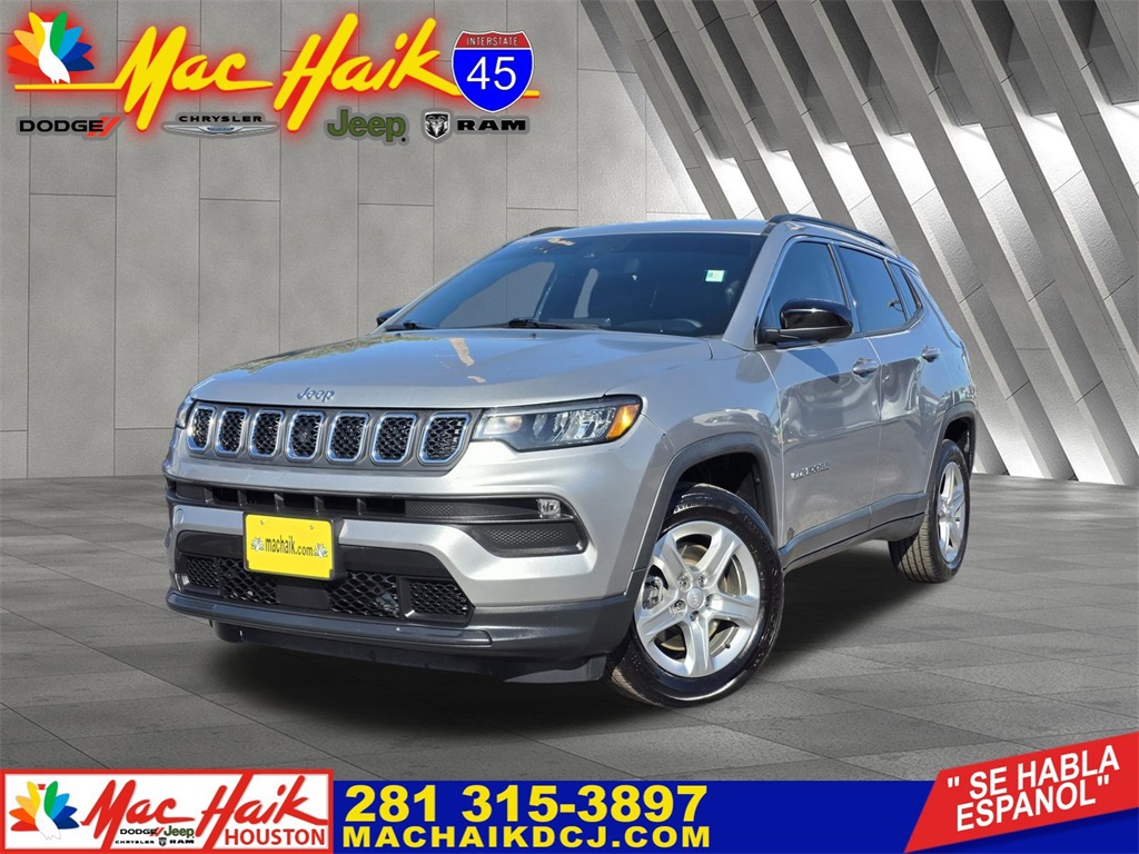 2023 Jeep Compass Latitude Silver at Bayway Chrysler Dodge Jeep Ram