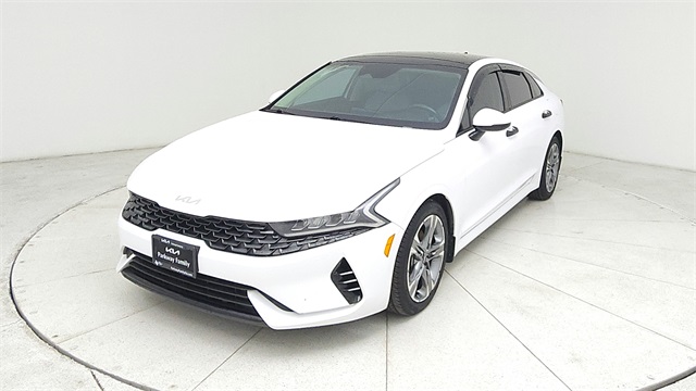 2023 Kia K5 EX White at South Houston Nissan