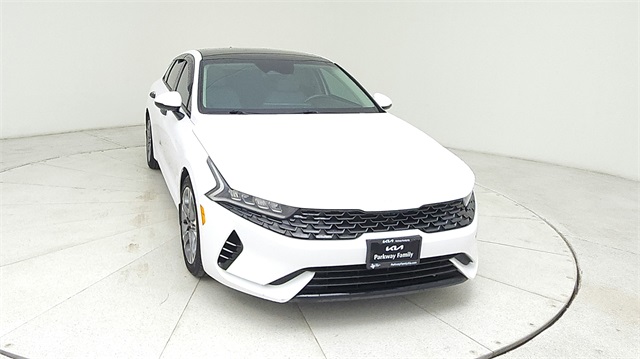 2023 Kia K5 EX White at South Houston Nissan