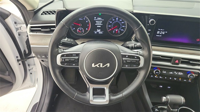 2023 Kia K5 EX White at South Houston Nissan