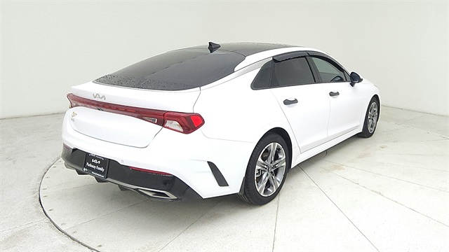2023 Kia K5 EX White at South Houston Nissan