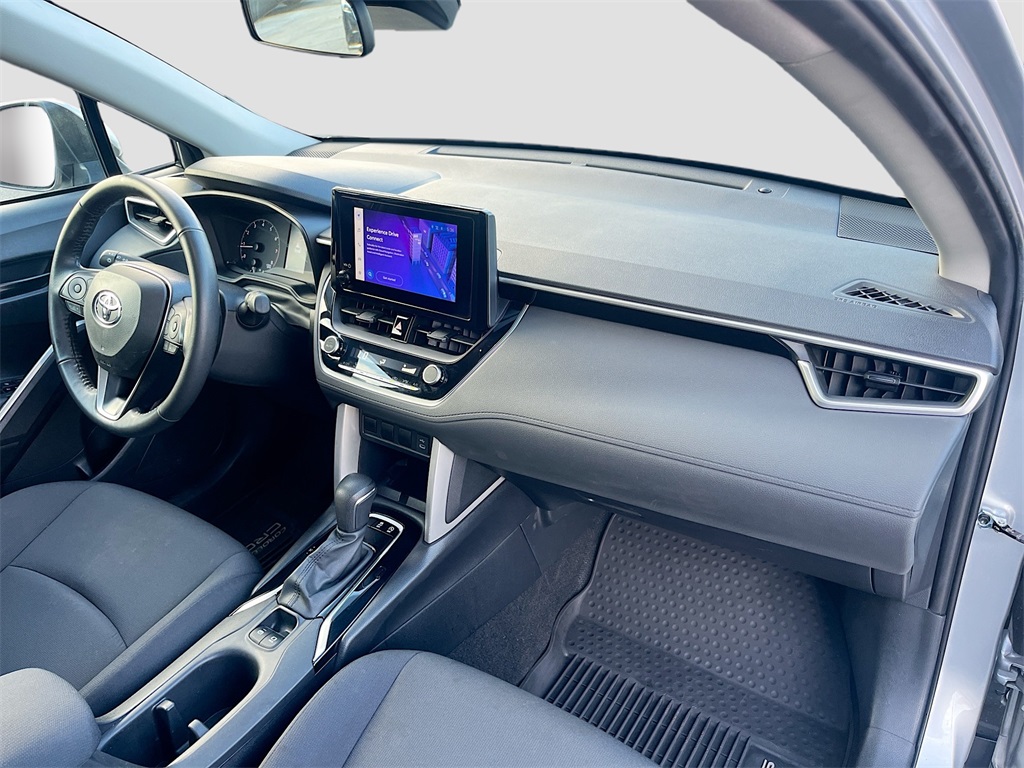 2024 Toyota Corolla Cross LE Silver at DeMontrond Automotive Group