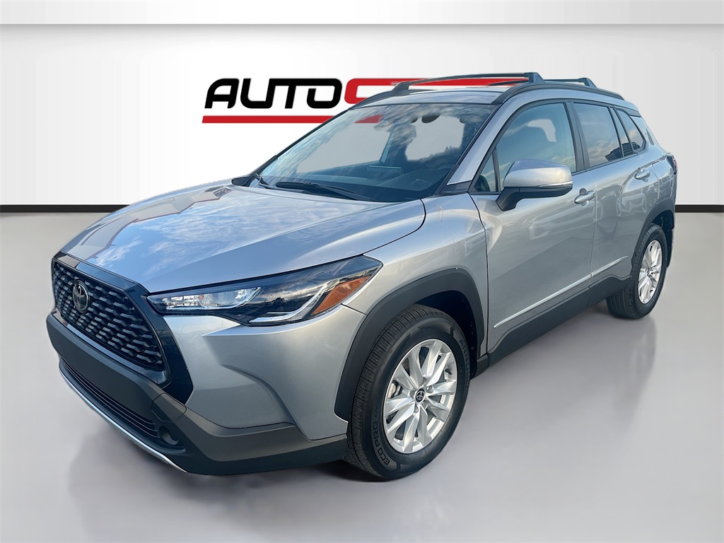 2024 Toyota Corolla Cross LE Silver at DeMontrond Automotive Group