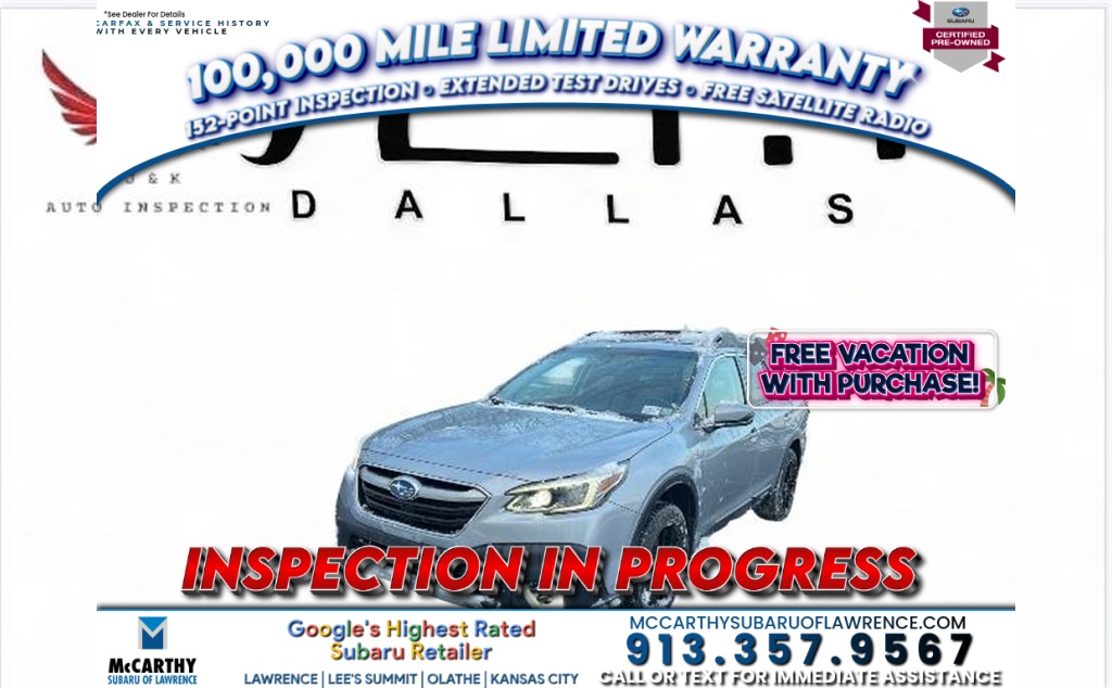 2022 Subaru Outback Limited XT Crossover AWD