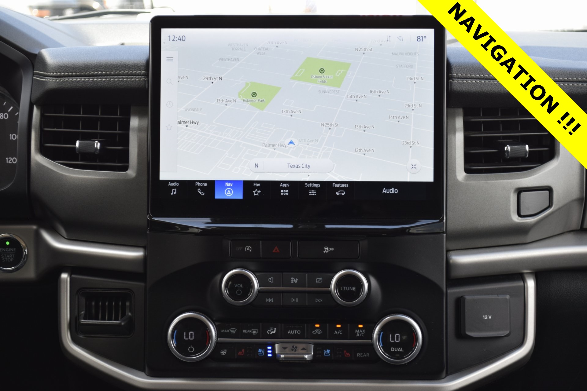 2024 Ford Expedition XLT White at Wharton Ford