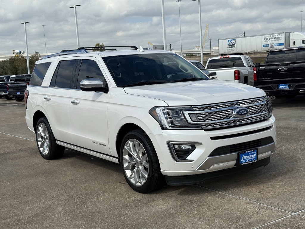 2019 Ford Expedition Platinum White at Ultimate Motorsports