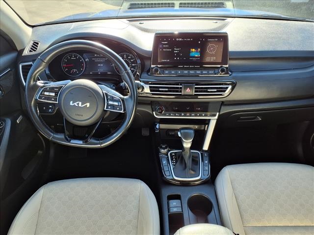 2022 Kia Seltos SX Blue at DeMontrond Automotive Group