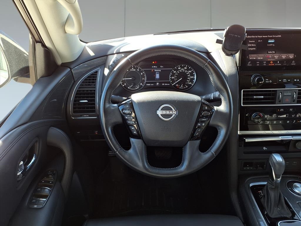 2021 Nissan Armada SV White at Bayway Cadillac of The Woodlands
