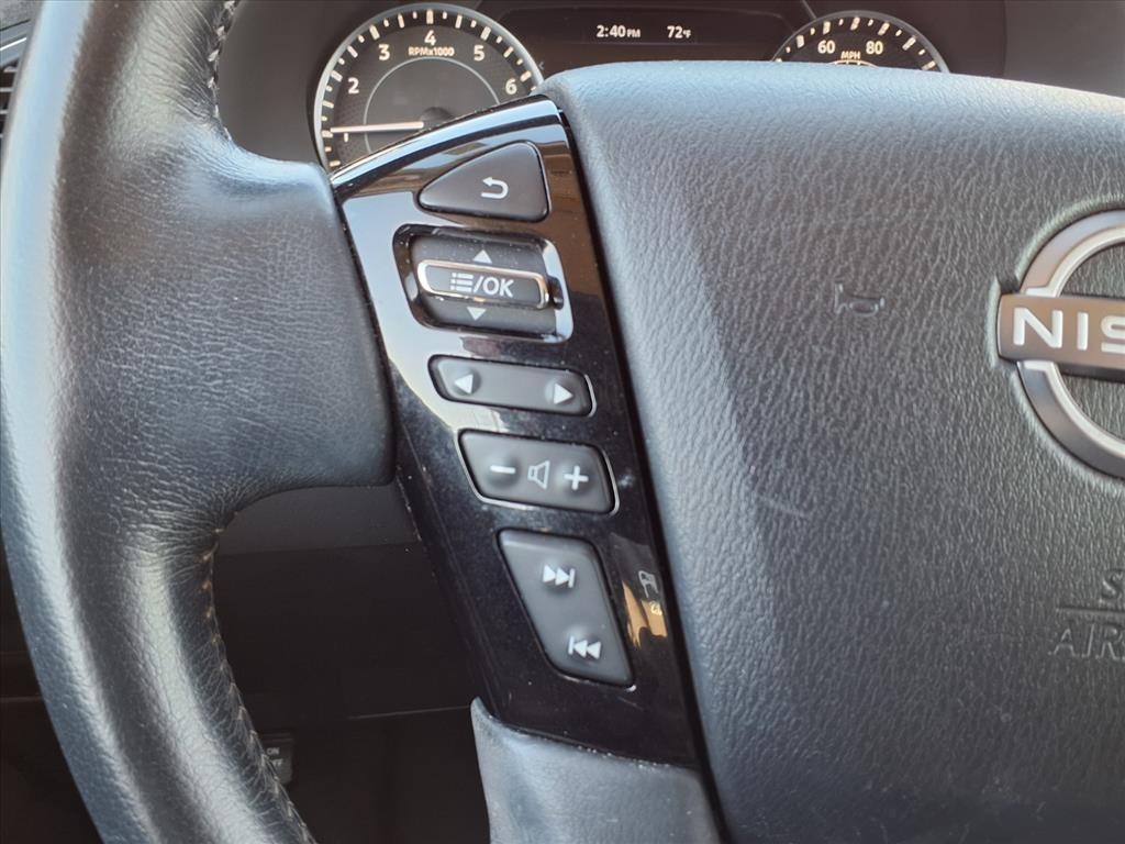 2021 Nissan Armada SV White at Bayway Cadillac of The Woodlands