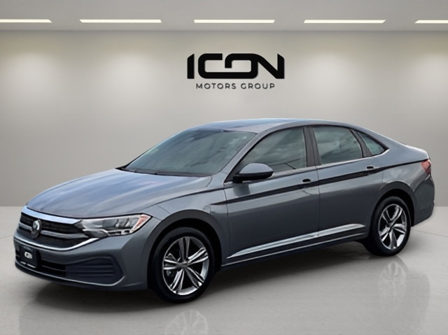 Platinum Gray Metallic 2024 Volkswagen Jetta Sedan Front-Wheel Drive 8-Speed Automatic
