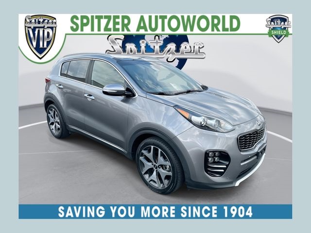 Mineral Silver 2017 Kia Sportage SX Turbo SUV / Crossover Front-Wheel Drive 6-Speed Automatic