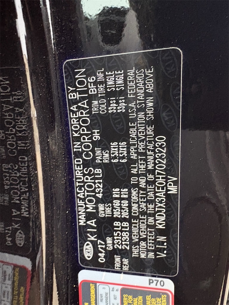 2017 Kia Soul EV Plus Black at Superior Kia