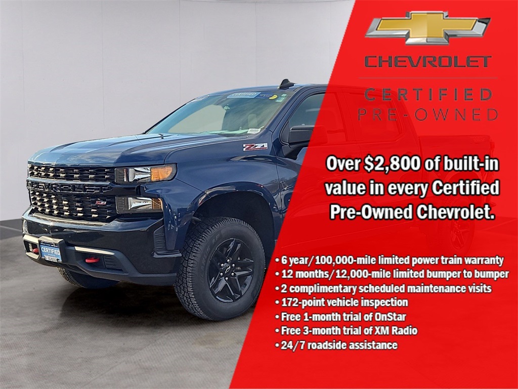2022 Chevrolet Silverado 1500 Custom Trail Boss Crew Cab 4WD