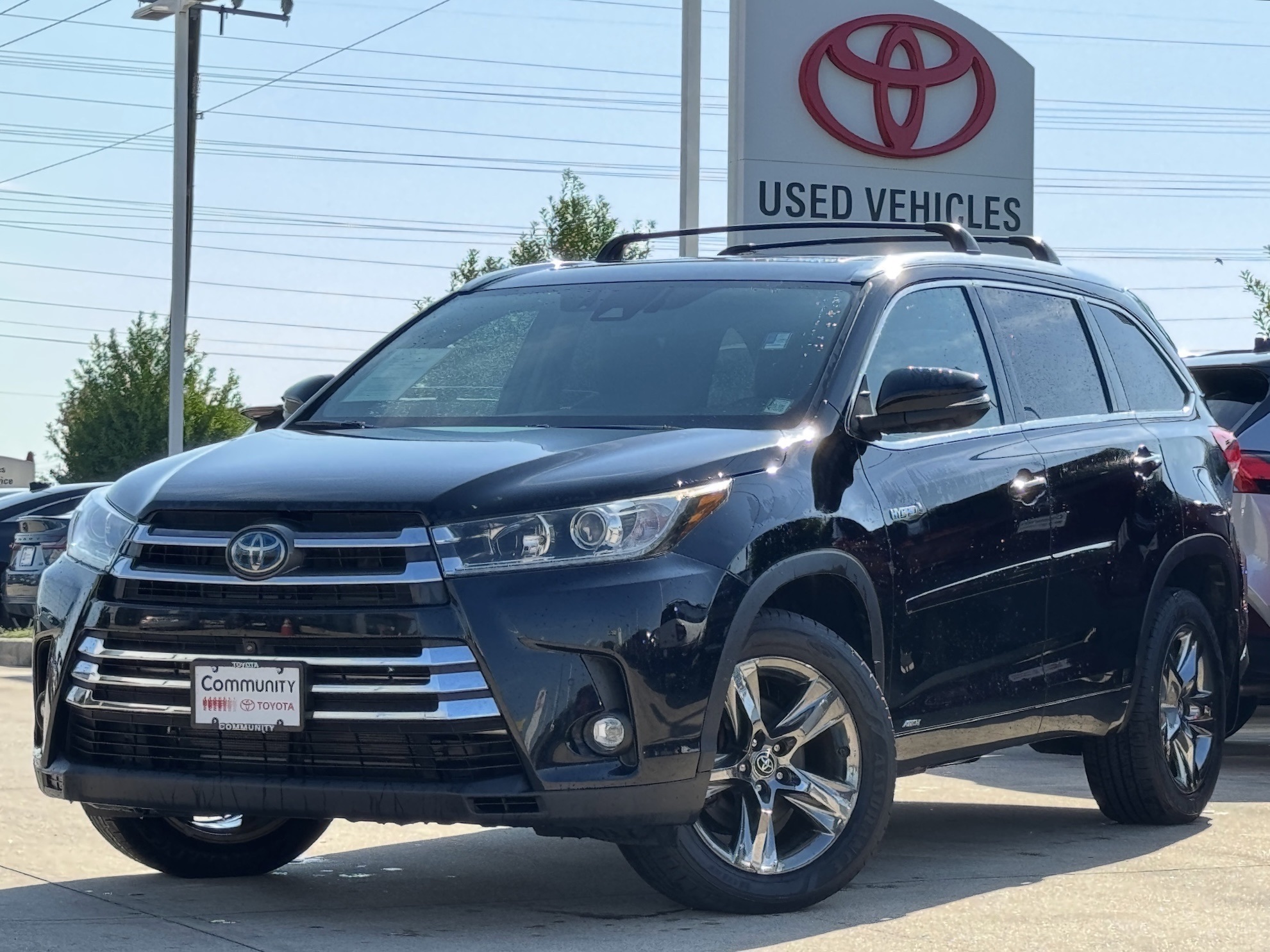 2019 Toyota Highlander Hybrid Limited Platinum Black at Gullo Toyota