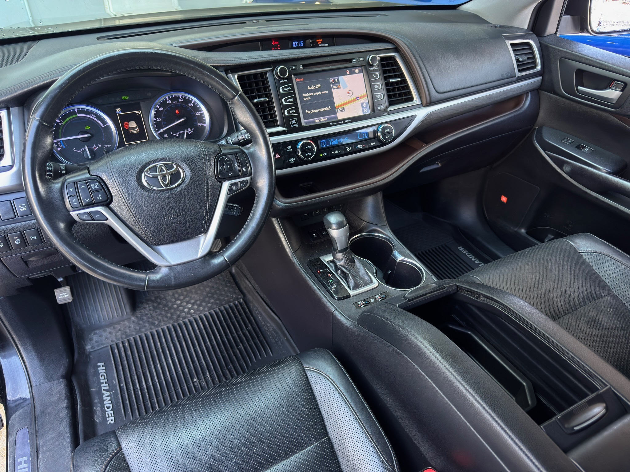 2019 Toyota Highlander Hybrid Limited Platinum Black at Gullo Toyota