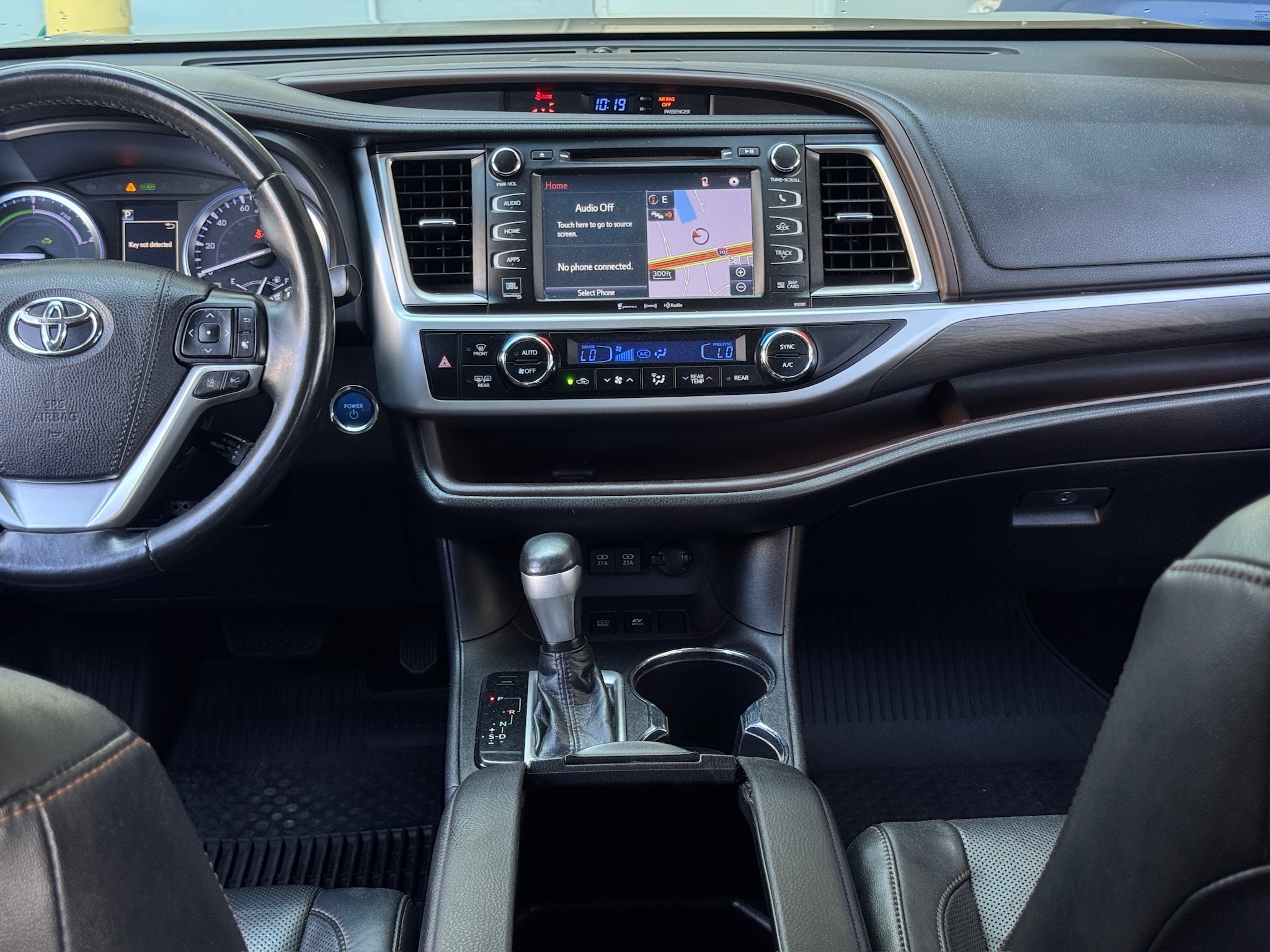 2019 Toyota Highlander Hybrid Limited Platinum Black at Gullo Toyota